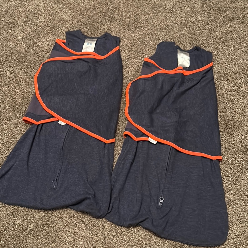 2 Halo SleepSack IdealTemp Swaddle Velcro
